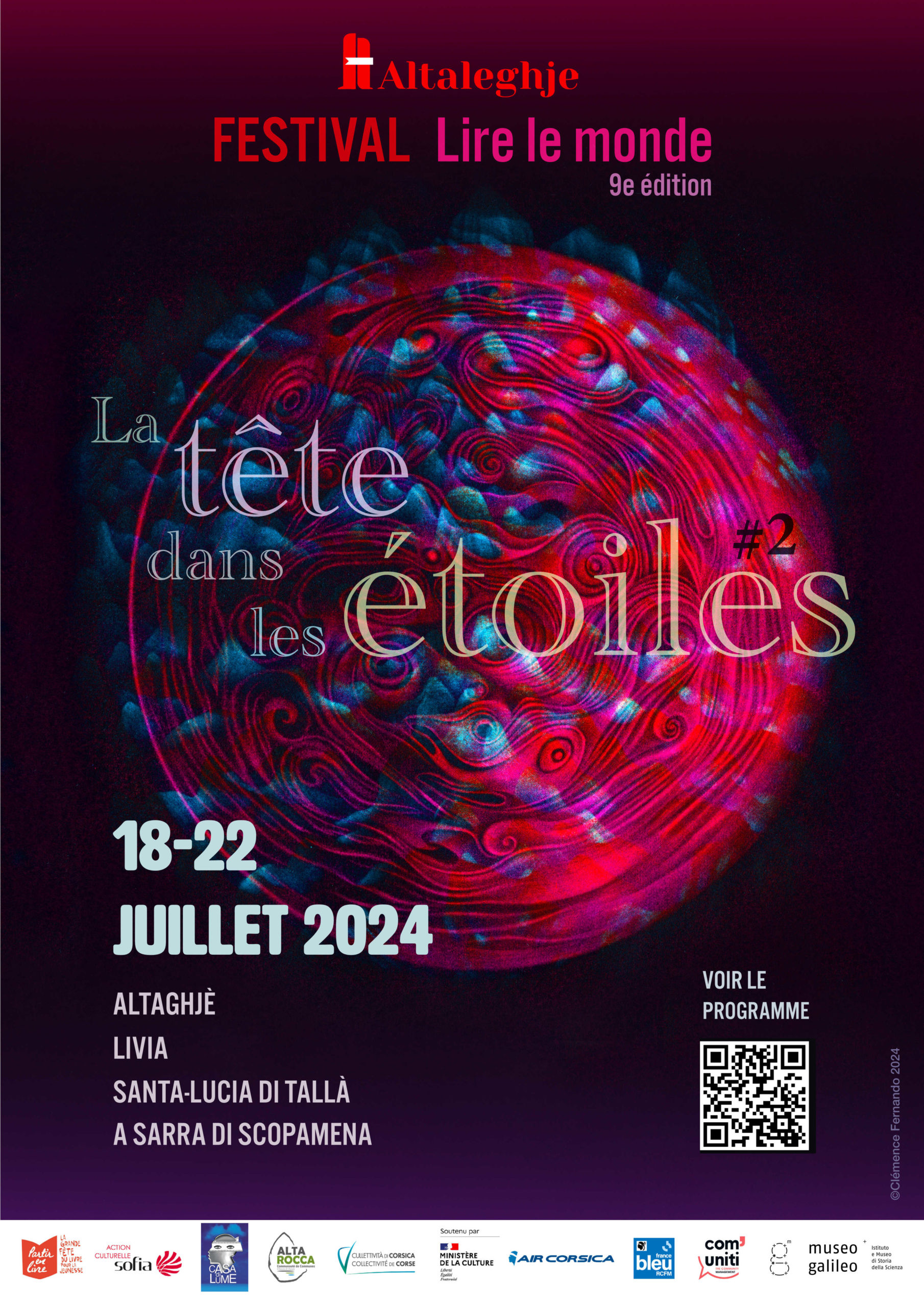 Affiche du Festival Lire Le Monde, 9ème édition 2024