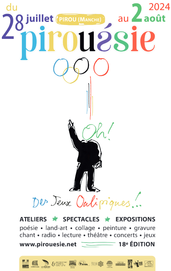 Affiche festival Pirouséie, 18ème édition 2024