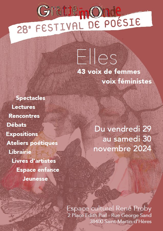 Affiche du Festival Gratte-monde, 28ème  édition