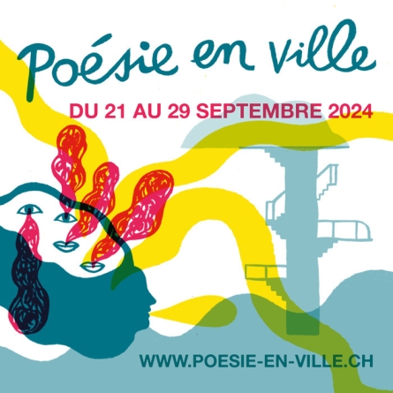 Affiche Poésie en ville de Genève, édition 2024