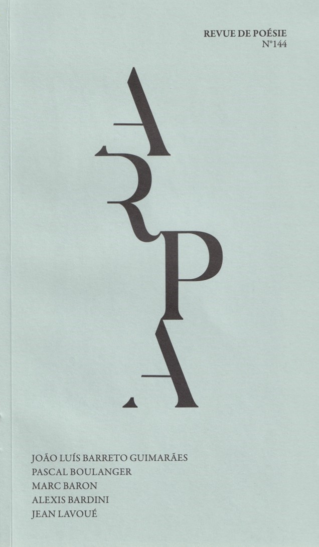 Page de couverture de la revue ARPA, numéro 144